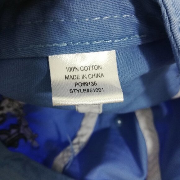 Roper Adjustable Cotton Baseball Cap Blue - Picture 10 of 13